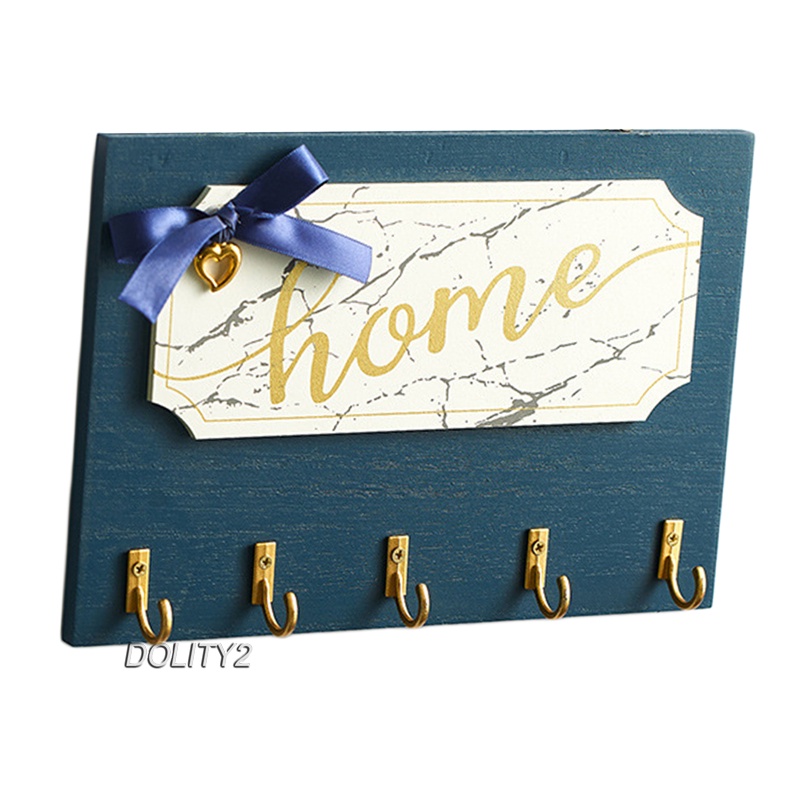 Bảng trang trí treo tường bằng gỗ cho chìa khóa áo khoác