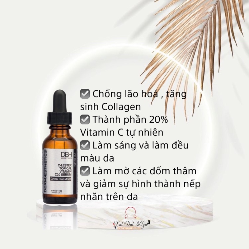 Tinh chất DBH C-Lester Topical Vitamin  C20  Serum