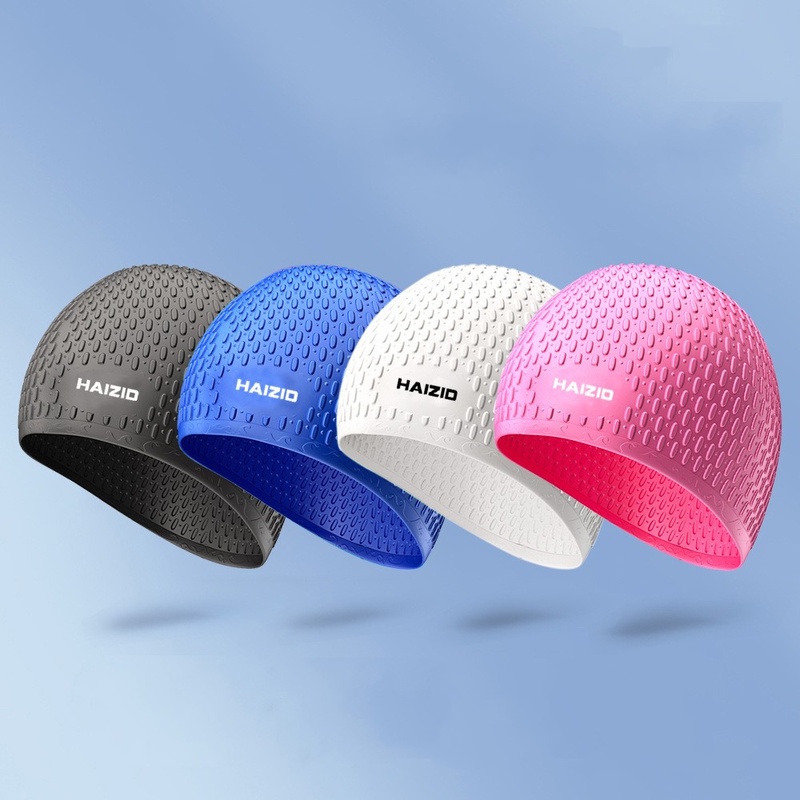 Mũ Bơi Bằng Silicone Dày Dặn Chống Thấm Nước Không Phai Màu Cho Nam Và Nữ