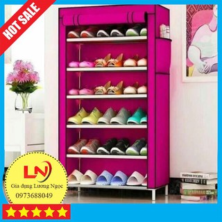 Tủ Giầy 6 Tầng Trơn Rất Đẹp Và Tiện Lợi
