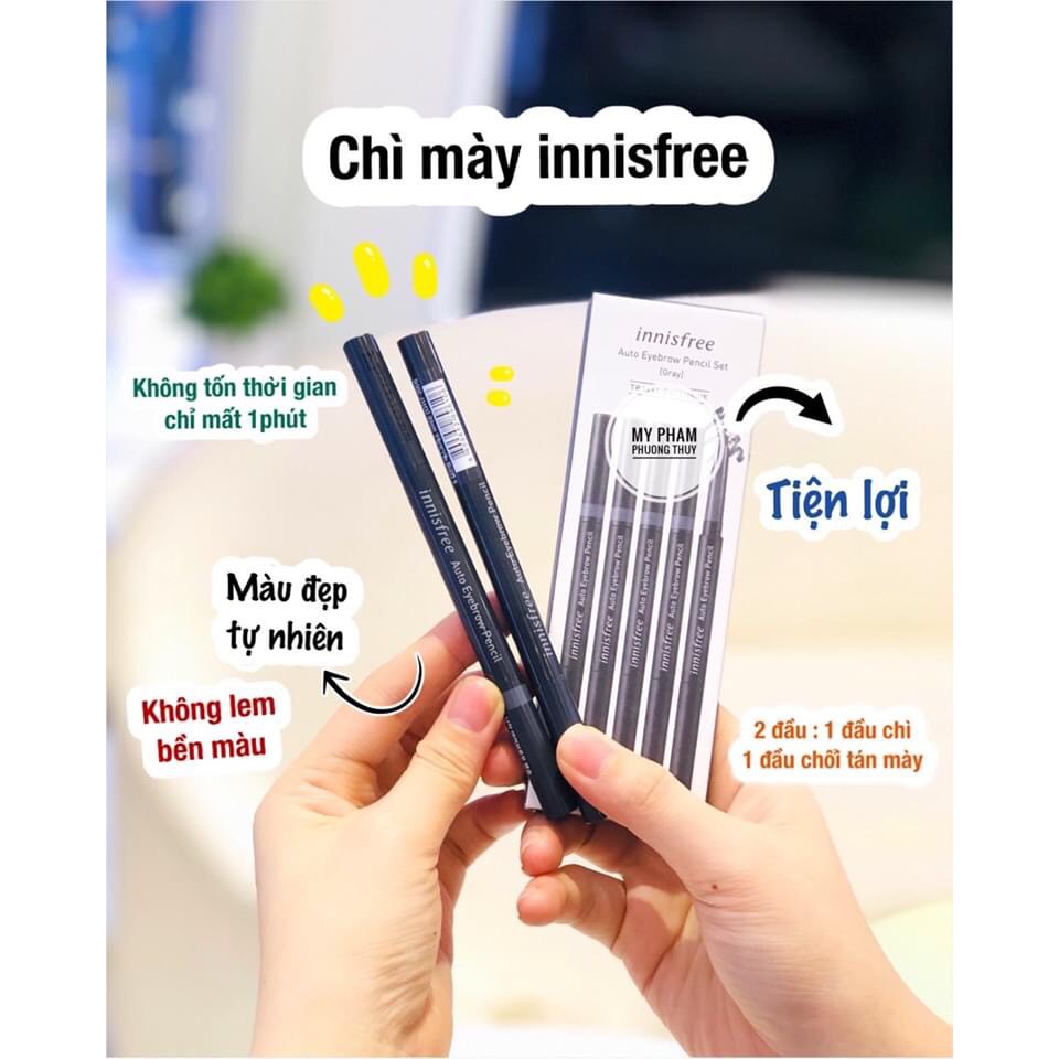 chì kẻ chân mày innisfree