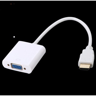 Cáp chuyển đổi HDMI sang VGA (Trắng)