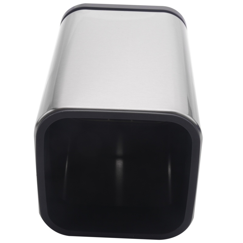 Giá Đỡ Dụng Cụ Ăn Uống Bằng Thép Không Gỉ Hình Chữ Nhật Kích Thước 17X11cm