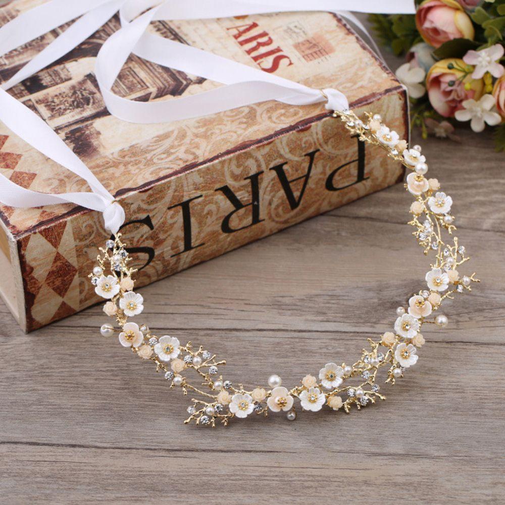 Phụ Kiện Cài Tóc Thời Trang|Vòng Hoa Đội Đầu Cô Dâu