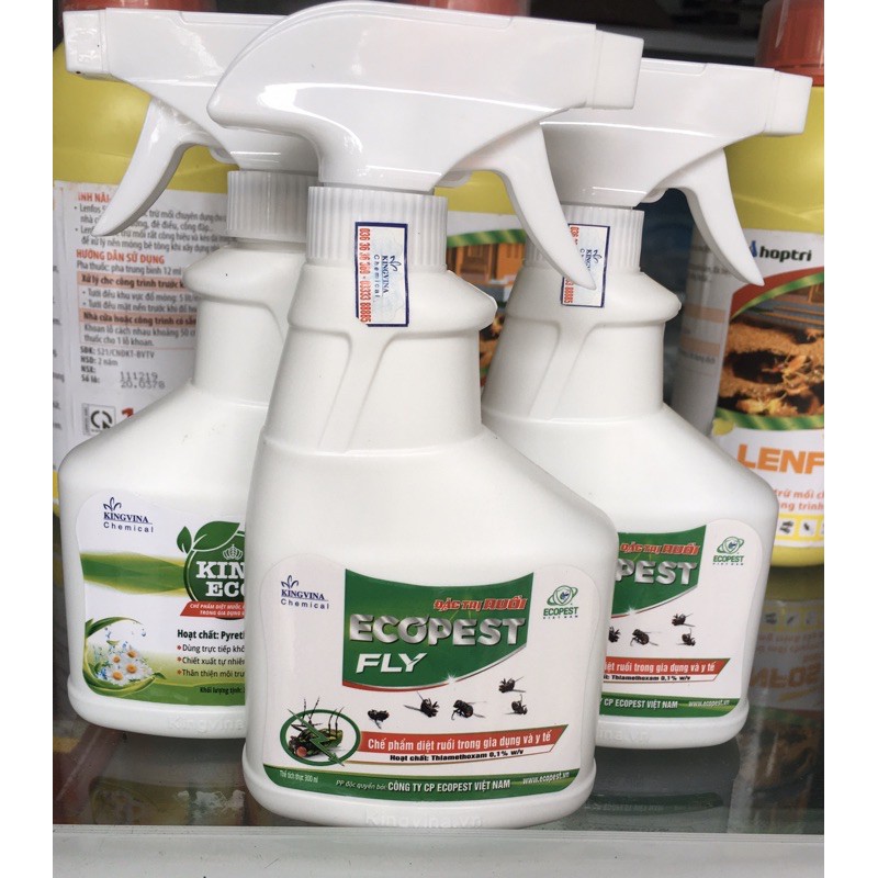 Xịt diệt Ruồi sinh học chính hãng Ecopest FLY