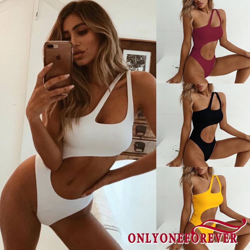 Bikini liền thân màu trơn gợi cảm cho nữ | BigBuy360 - bigbuy360.vn