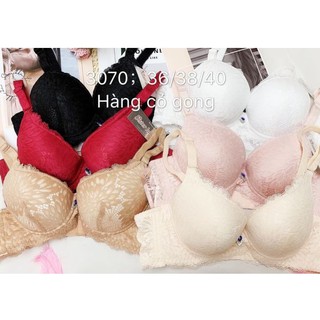 Áo ngực nâng ngực đệm dày có gọng nâng đẩy ngực,tạo khe tự nhiên,Áo lót ren có gọng dành cho ngực nhỏ và siêu nhỏ Loại 1