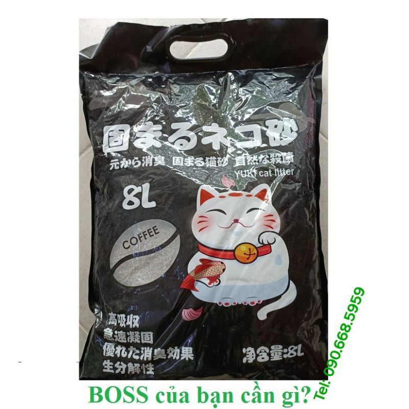 Cát vệ sinh cho mèo Genki - Yuki - Power - Catsme - BetterCat 8L