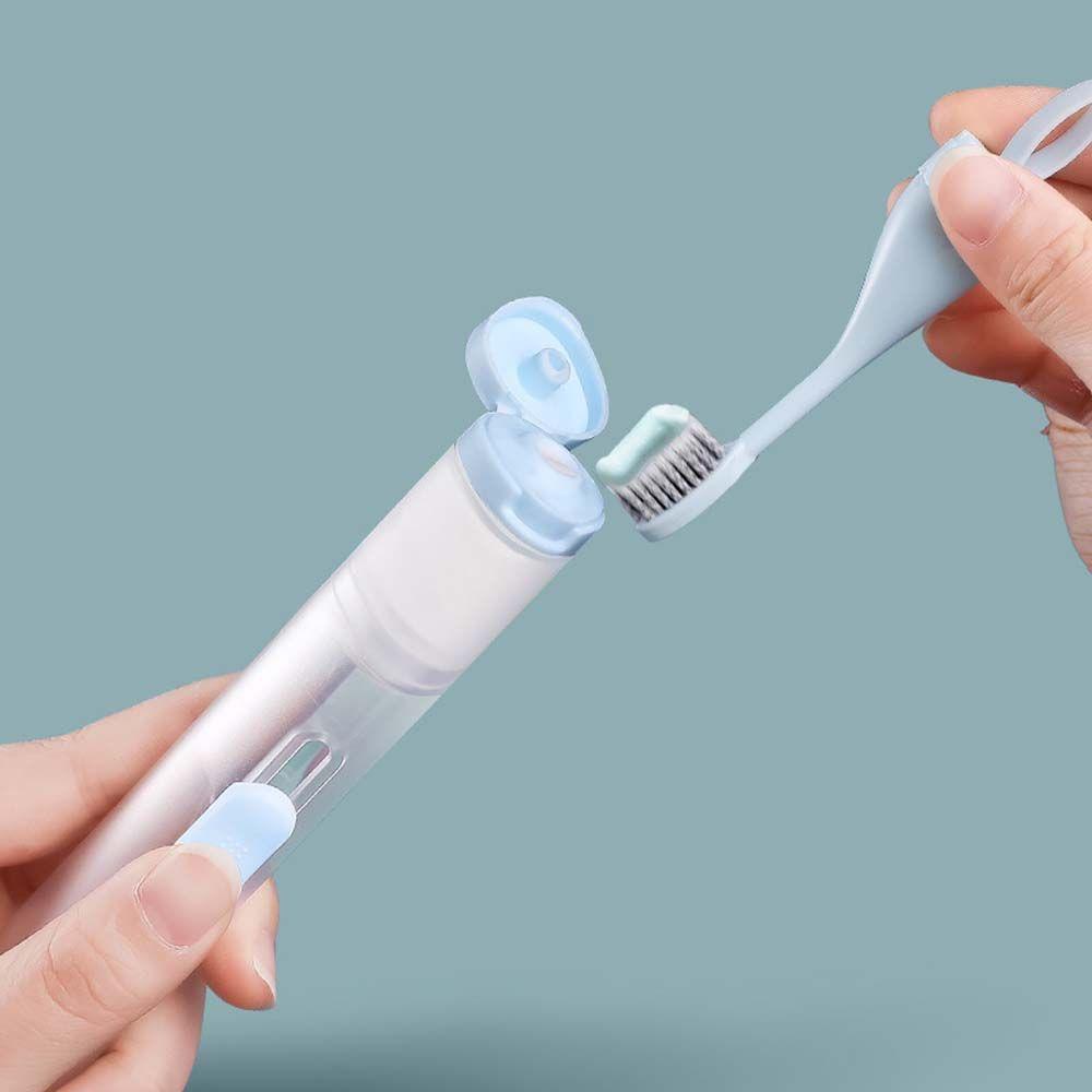 Bàn Chải Đánh Răng Bằng Nhựa Có Thể Gấp Gọn Tiện Dụng