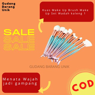Set 10 Cọ Trang Điểm Cán Đuôi Cá