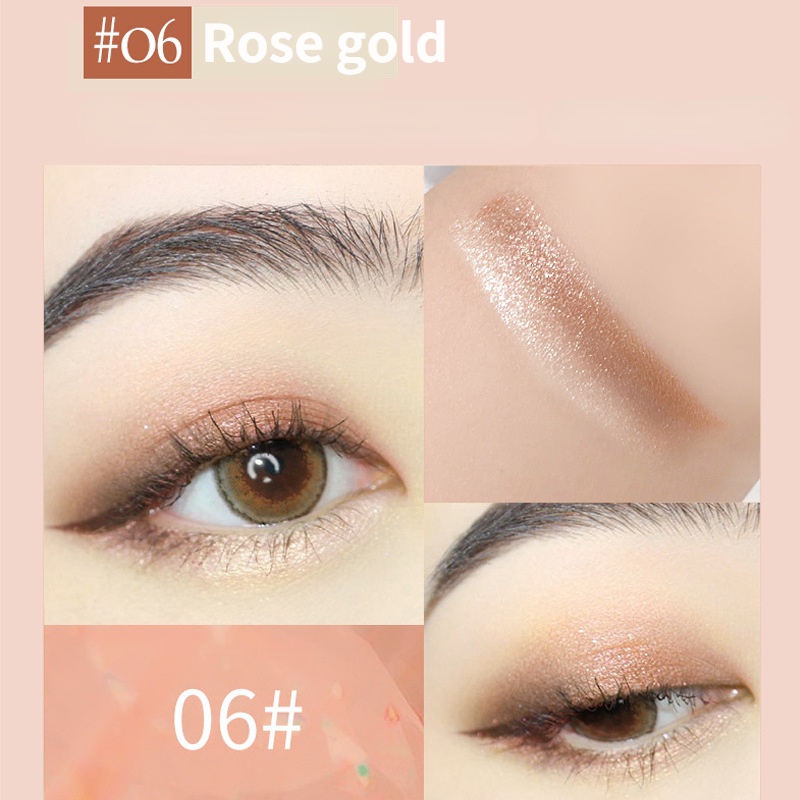 Phấn Mắt Dạng Thỏi Hai Tông Màu Gradient Chống Thấm Nước Và Mồ Hôi