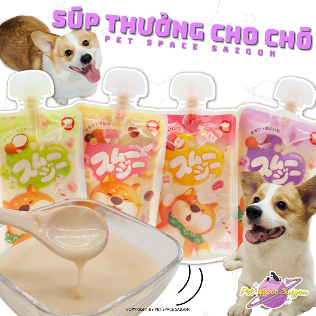 Súp thưởng sữa lắc HELL'S KITCHEN cho chó 80 gram