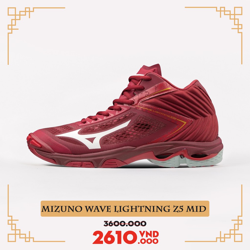 [4 Màu] GIÀY BÓNG CHUYỀN MIZUNO WAVE LIGHTNING Z5 MID | BigBuy360 - bigbuy360.vn