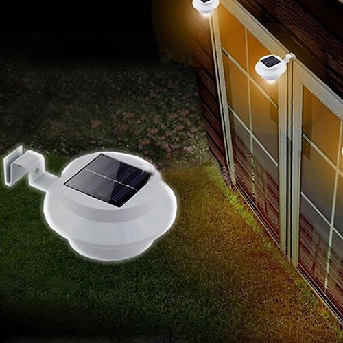 Đèn LED 3 Bóng Năng Lượng Mặt Trời Tự Động T24