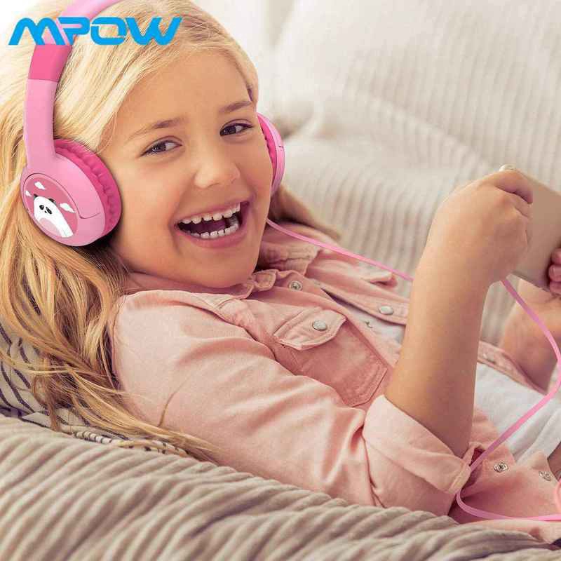 【Mpow CH1】【Mpow BH178】Mpow Kids Wired On-Ear Headphones with 85dB Volume Limited Hearing Protection