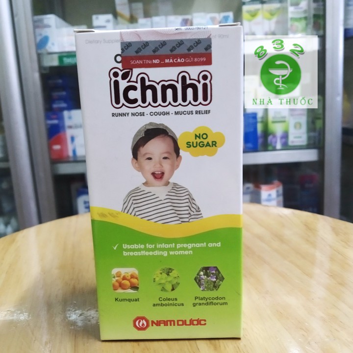 Siro Ho Cảm Ích Nhi  chai 90ml