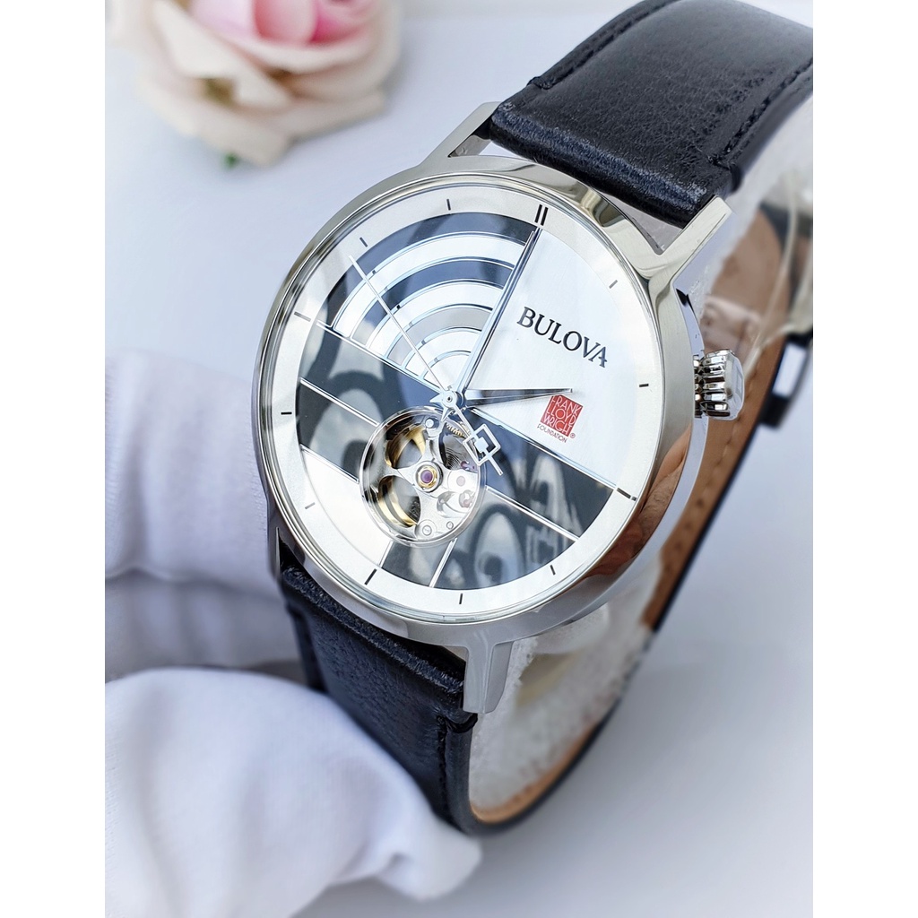 Đồng hồ nam chính hãng Bulova Oculus - Máy cơ tự động Automatic - Kính cường lực