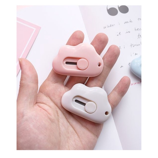 Dao Rọc Giấy - Cắt Giấy Mini Hình Đám Mây