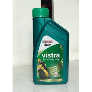 Dầu nhớt động cơ xe máy 4 thì Castrol BP Vistra 300 4T 20W-50 800ML 1000ML