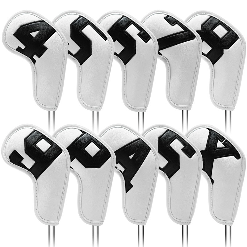 Set 10 Vỏ Bọc Đầu Gậy Đánh golf Cao Cấp Bằng Sắt 4-9 ASPX Có 6 Màu