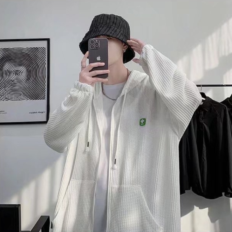 Áo Khoác Hoodie Phong Cách Đường Phố Cá Tính Cho Nam