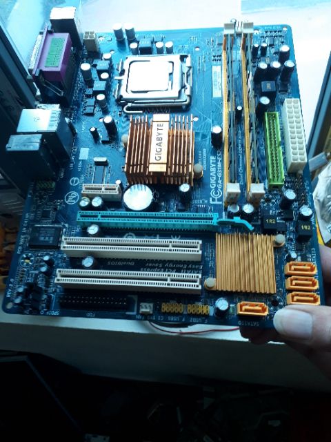 Combo Main giga, asus G41, ram3,tặng cpu+quạt chíp, chất lượng bền