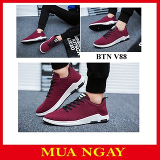 Giày sneaker nam vải xước v88 cao cấp