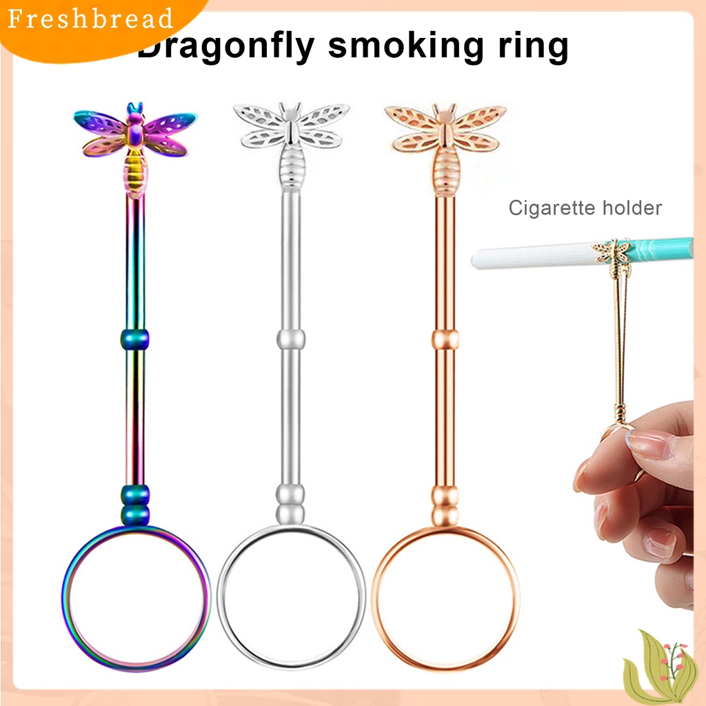 Giá Đỡ Điếu Thuốc Hình Chuồn Chuồn Bằng Đồng Màu Sắc Tươi Sáng Có Thể Điều Chỉnh