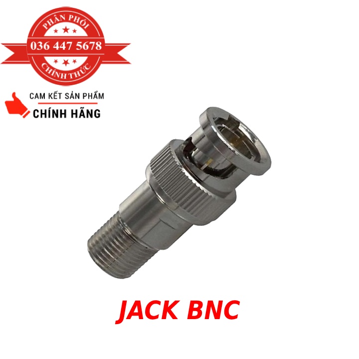 Jack cắm BNC dùng để kết nối dây đồng trục tín hiệu Camera