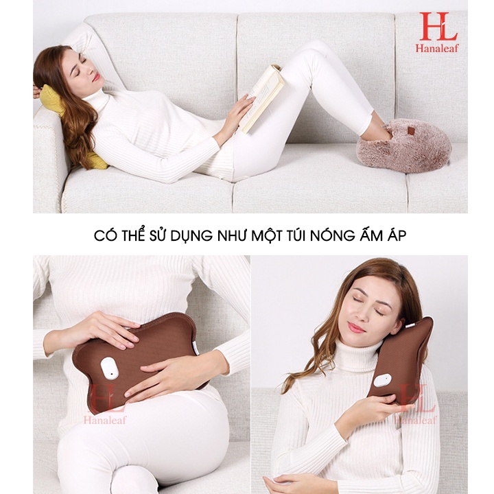 Túi sưởi chân sạc điện HL, dùng để ủ chân mùa lạnh, hàng cao cấp, siêu an toàn, siêu ấm, chất liệu lông mượt và ấm áp
