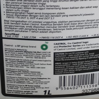 Dầu Thắng Castrol Brake Fluid Dot 4 - 1L