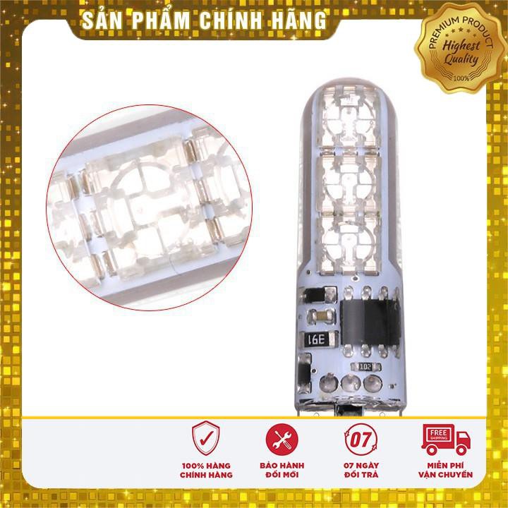 ⚡️REMOTE⚡️ Bộ 02 Đèn Led T10 Demi 16 Màu - Nhiều Chế Độ Sáng - Đổi Màu Nhấp Nháy (Loại 1 / Loại 2)