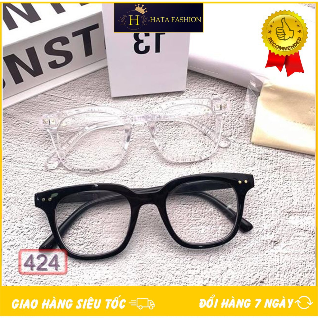 Kính cận GM South Side 2 chấm thời trang Hàn Quốc kèm tròng 0 độ chống ánh sáng xanh bảo vệ mắt phù hợp mọi form mặt | BigBuy360 - bigbuy360.vn