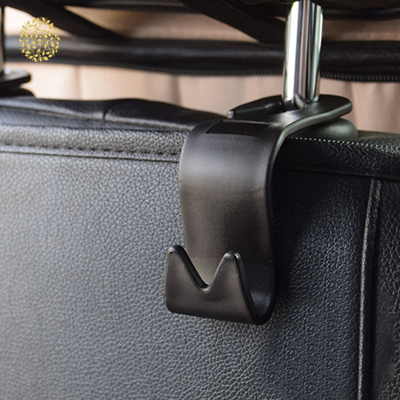 Set 2 móc treo đồ gắn sau ghế xe ô tô tiện lợi