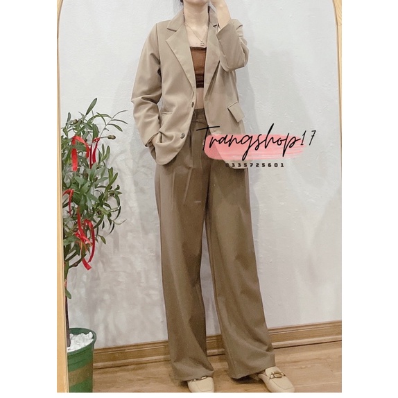 áo vest blaze nữ form rộng Hàn Quốc
