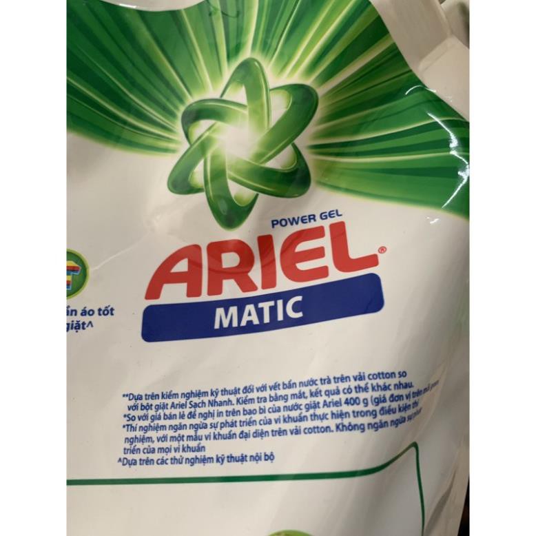 Nước Giặt Ariel Đậm Đặc Sạch Nhanh Túi 3.5kg