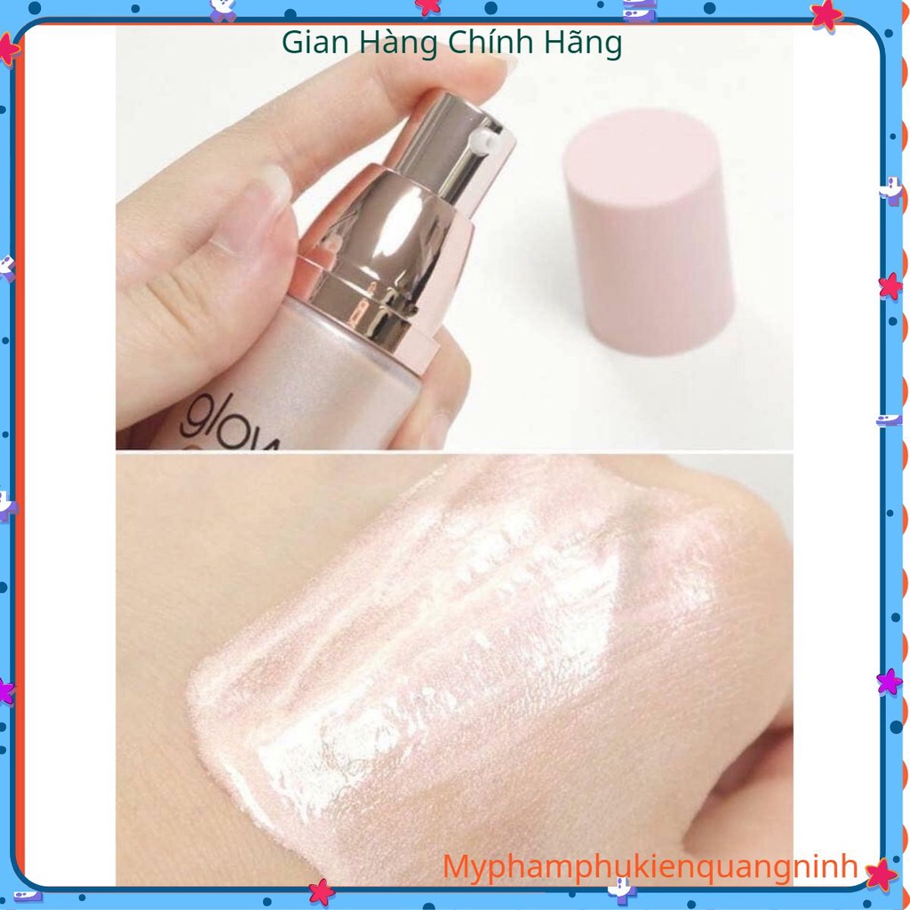 Kem Lót căng bóng bất sáng GLOW ON BASE SHIMMER GLAM chính hãng -myphamphukienquangninh