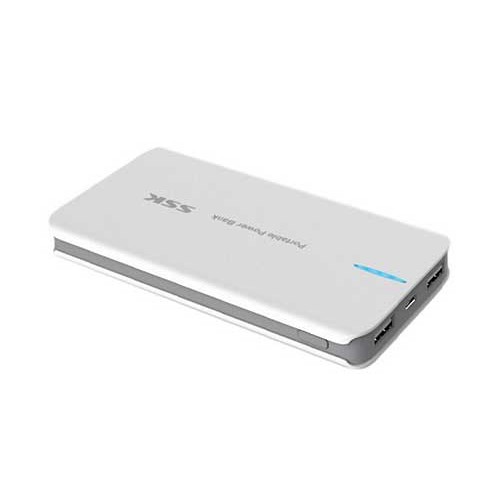 [Mã ELFLASH5 giảm 20K đơn 50K] PIN SẠC DỰ PHÒNG SSK SRBC 525 DUNG LƯỢNG 6000MAH 2 CỔNG USB