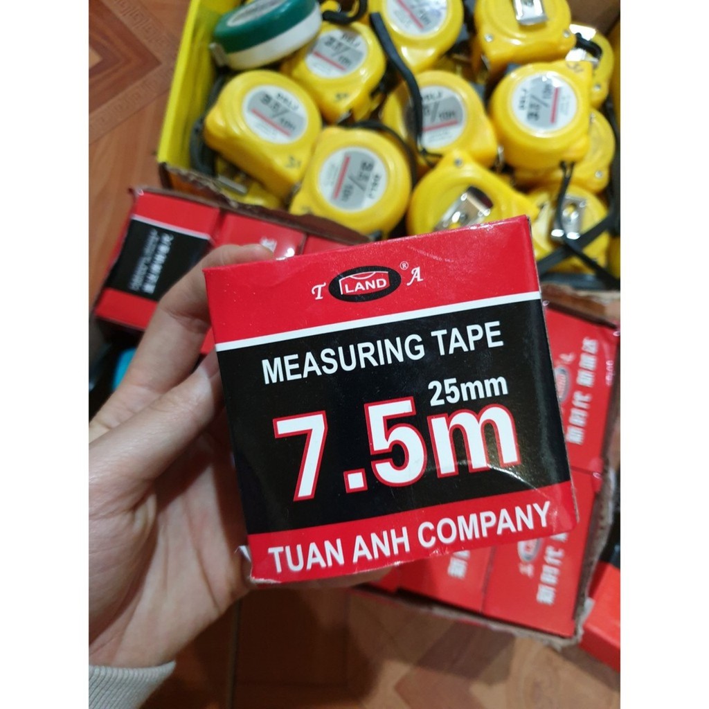 thước mét.thước rút, thước lỗ ban 3m ,5m,7,5 m