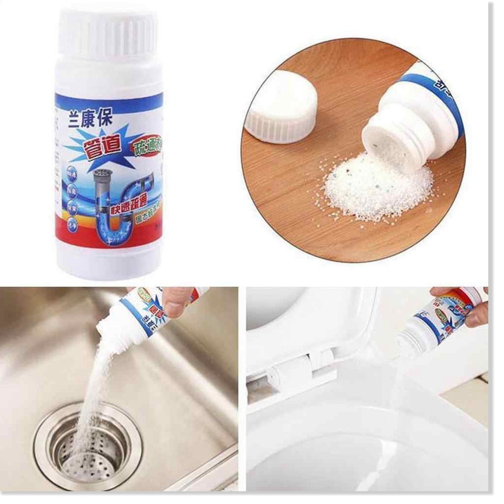 Chai bột tẩy vệ sinh ống nước - BX0220