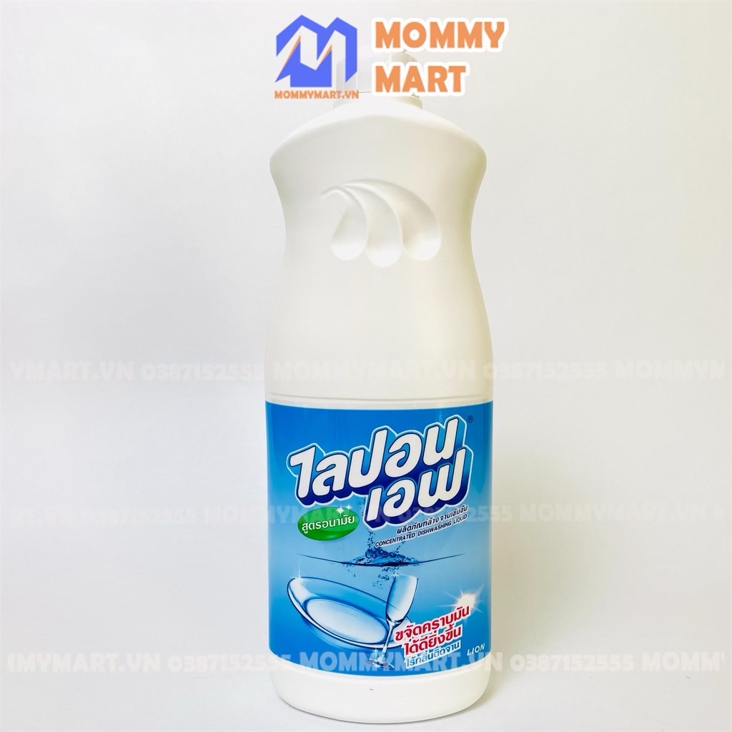 Nước Rửa Bát Thái Lan Lipon Chai 800ml, An Toàn Cho Đôi Tay Của Bạn, Không Gây Mùi Mommymart