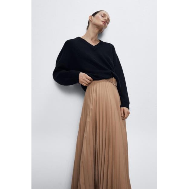 🍀 10.10 10.10 😍 🌸 🍀 9.9 Chân váy Zara kèm belt mẫu 2019 (Pleated Skirt) .. Đẹp . . Đẹp . .