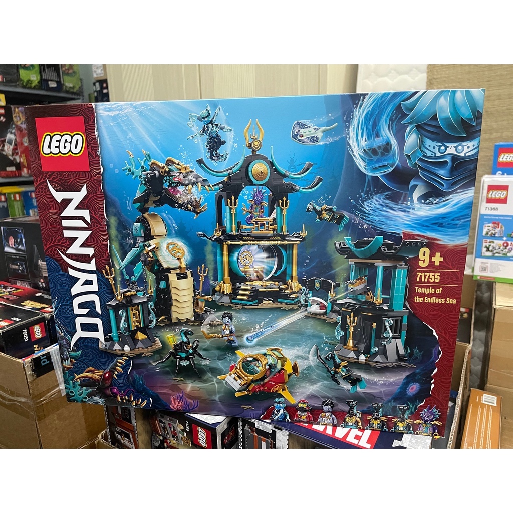 - LEGO 71755 - Ninjago - Temple of the Endless Sea - Ngôi Đền Rồng dưới đại dương