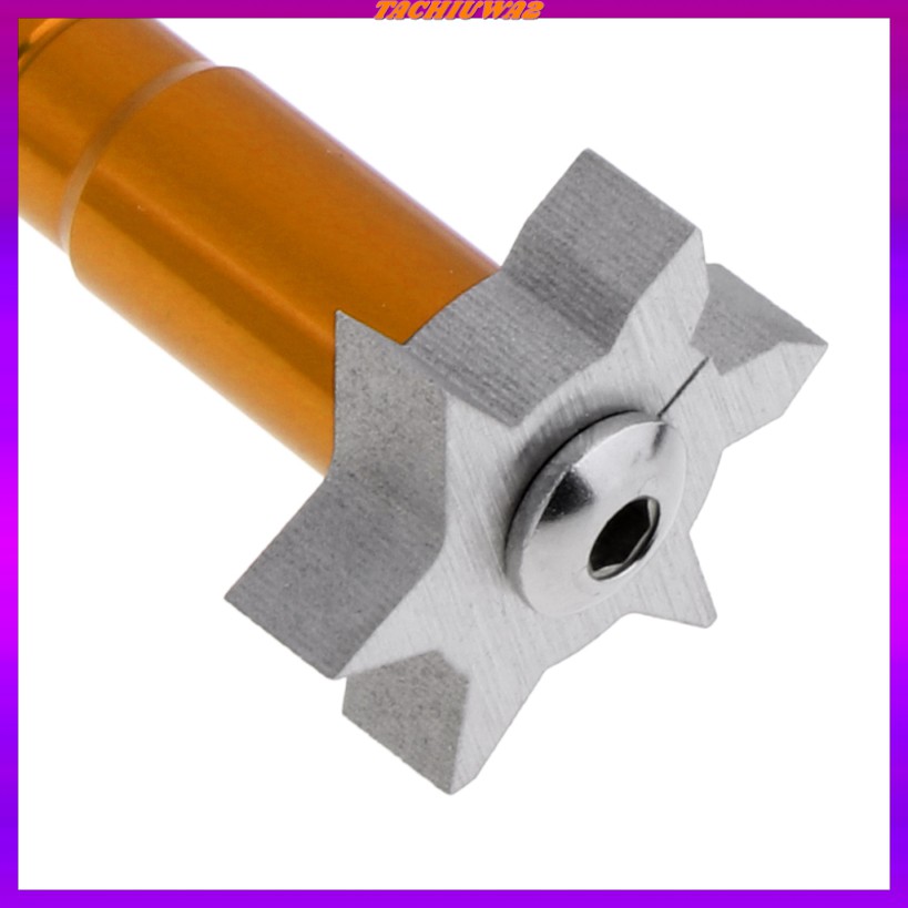 [Tachiuwa2] 6 Lưỡi Mài (3 Loại U &amp; 3 Loại Chữ V) Làm Sạch Gậy Đánh Golf Với Bàn Chải Sắt Và Dụng Cụ Vệ Sinh