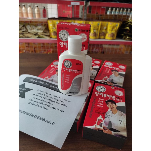 Dầu nóng xoa bóp Antiphlamine Hàn Quốc 100ml