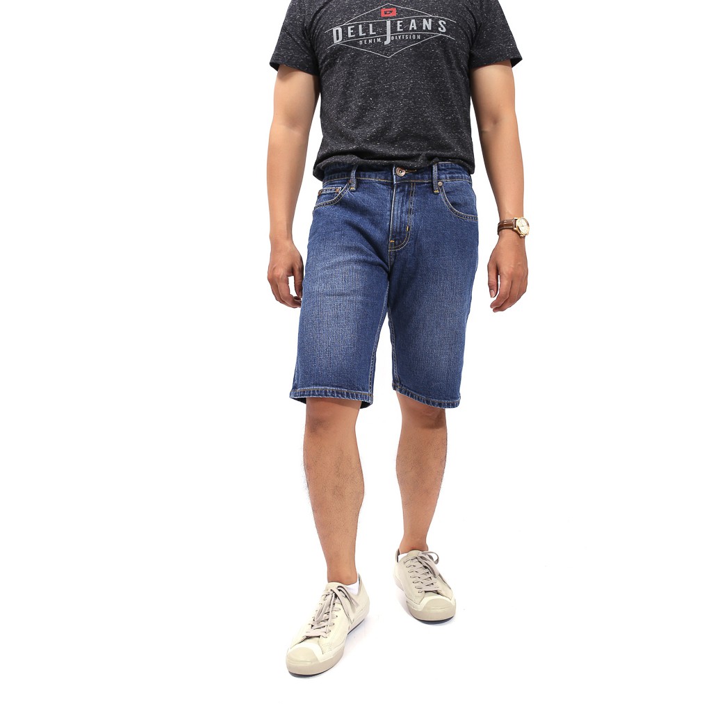 Fasamy Quần Jeans short nam Xanh Vừa Năng Động FS019