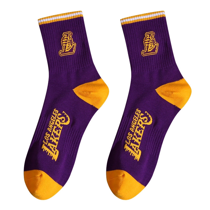 NBA Vớ Đội Đội Mẫu Logo Mẫu Vớ Bóng rổ Vớ Vớ Vớ Lakers Rockets Spurs Bull Cavaliers Stokin