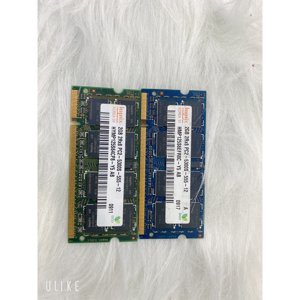 Ram Laptop Cũ DDR2 2G/4G Bus 800/5300/6400 BH 3 Tháng #Mua2Giảm30k#ShopĐặcBiệt #GiảmGiá