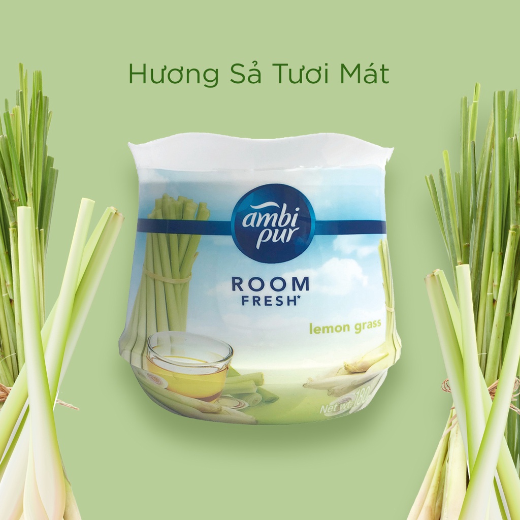 Combo 2 Sáp Thơm Phòng Ambi Pur Nhiều Mùi 180 Gram/Lọ