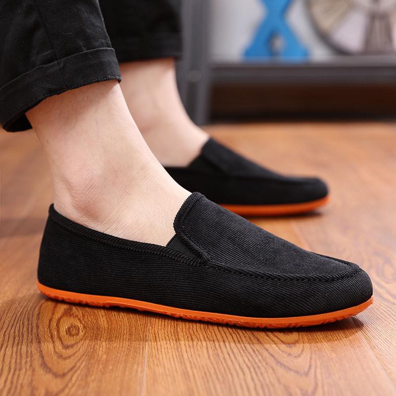 Giày lười vải bố thoáng khí thời trang xuân thu cho nam | BigBuy360 - bigbuy360.vn